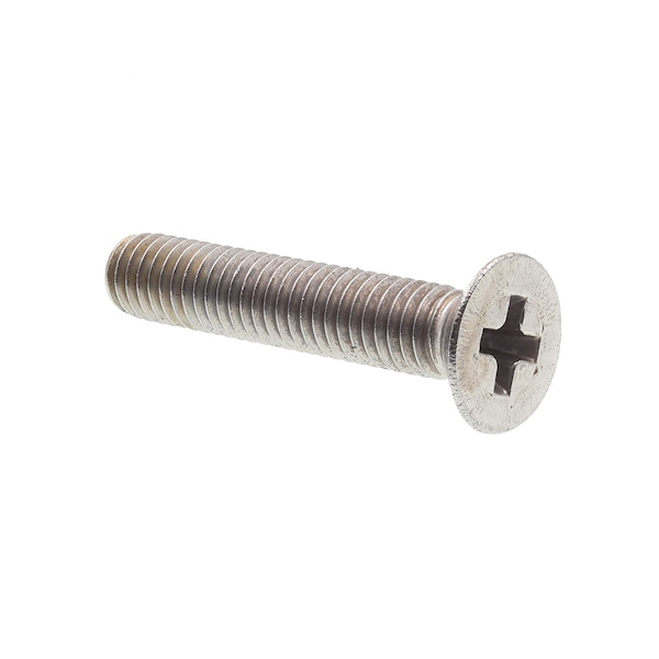 Prime-Line Machine Screw, Metric, Flat Head, Phillip Drive M3-0.5 X 16MM A2-70 Stainless Steel 10PK 9120994 - main